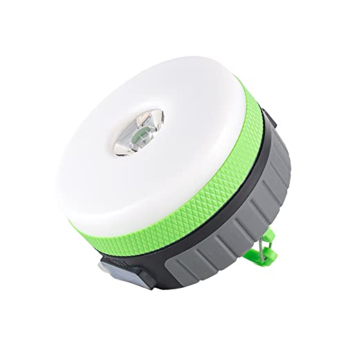 LIT-PaTH LED Camping Lantern, Rechargeable Light with Magnet Base, 2200 mAh, Survival Kit for Emergency, Hurricane, Outage, Medium Green, 1 Pack - size: 1-Pack, style: Medium Green