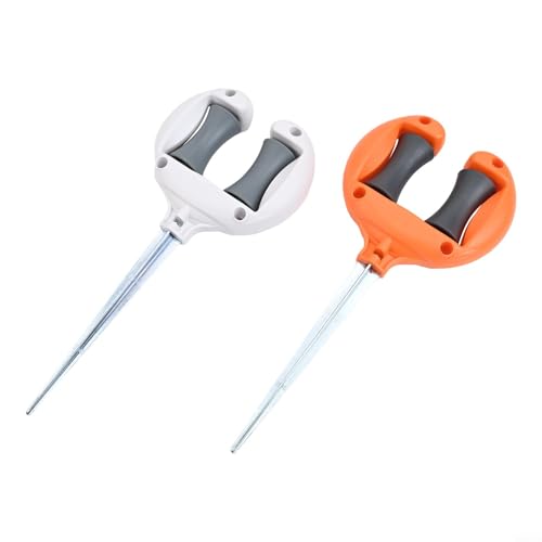 Garden Hose Guide Stake with Roller, Plant Protector for Flower Beds