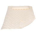 ANOW Double Hammock Pad and Hammock Pillow Set, Portable Polyester Hammock Pad, Cream - color: Cream
