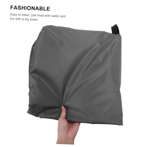YARNOW Waterproof Garden Hose Reel Cover with Drawstring Portable Outdoor Hose Reel Protector for Patio and Lawn Weatherproof Uv Resistant Cart Cover 34.64X25.98X24.80 Inches