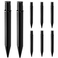 8 Pack Reinforced Ground Stakes, 0.83" x 8.27" Solar Lights Spikes, ABS Plastic Replacement Nails for Solar Pathway Lights Spot Lights Torch Lights Garden Lights - size: 0.83inch diameter