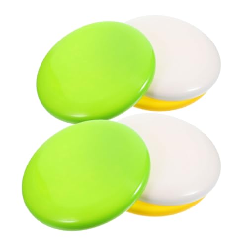 BESPORTBLE 6pcs Disc Golf Putter Midrange and Driver Discs for Beginners and Professionals Lightweight White Yellow and Green and Tracking