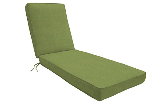 Eddie Bauer Chaise Double Piped 23X75X2.5, Spectrum Cilantro - color: Spectrum Cilantro, size: DOUBLE PIPED, style: 23x75x2.5