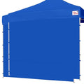 Tradesparker 10x10 Pop Up Canopy Wall with Zipper, 86 inch Height Instant Canopy SunWall Tent Sidewalls for 10x10 Pop Up Tent,2 Pack Sidewall Only,Blue - color: Blue, size: 10FT*2