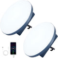 2Pack Tent Light Rechargeable, 60W Camping Lights, Hanging Tent Lights with Magnet, Canopy Lights Outdoor, LED Camping Lantern, Flashlight Portable, Emergency Light for Home Outdoor - size: 60W-2Pack