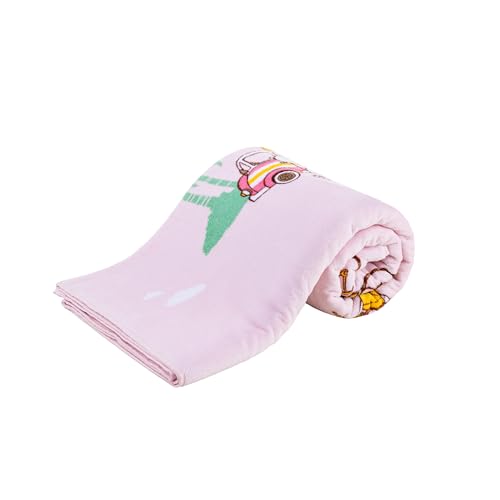 Berkshire Peanuts® Snoopy Beach Towel — 100% Cotton Pool & Beach Towel, Absorbent, Quick-Drying & Sand-Free, 36'' × 72'', Snoopy's Beachy Roadtrip More Color - color: Snoopy's Beachy Roadtrip More Color