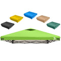 10x10 Pop Up Canopy Replacement Top Cover with Air Vent for Straight Leg Canopy Tent, Waterproof for Outdoor Garden Patio Camping Sun Shade (Neon Green) - color: Neon Green