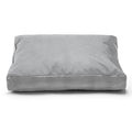 Dog Bed Cover,Heavy Duty Durable Waterproof Fluffy Soft Short Plush Replacement Dog Bed Covers,44" L x 32" W x 4" H Inch Washable Removable Pet Bed Mattress Cover with Zipper.Grey,Cover Only. - color: Grey-Soft Plush, size: 44" L x 32" W x 4" H