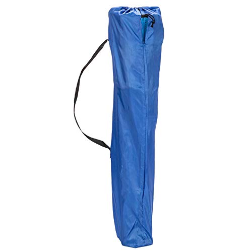 Portable Folding Camping Chair with Arm Rest Cup Holder and Carrying and Storage Bag (Blue)