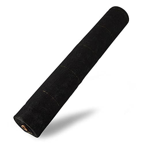 Dewitt 6-Pack Pro-5 Weed Barrier Fabric 5 oz, 6 x 250 Feet – Heavy-Duty Woven Landscape Ground Cover Mat for Raised Garden Bed, Greenhouse Gardening, Outdoor Landscaping, and Commercial Planting - size: 6 Pack, style: 6' x 250'