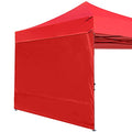 ABCCANOPY Instant Canopy SunWall 10x10 FT, 1 Pack Sidewall Only, No Frame or Top, Red - color: Red, size: 10x10