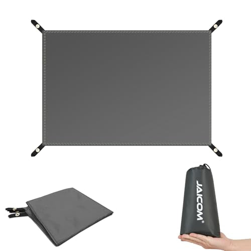JAICOM Tent Footprint - Waterproof Camping Tarp, 1-6 Person Tent Floor Saver, PU 3000mm Small Tarp for Hiking, Backpacking, Hammock, Beach, Picnic and Other Outdoor Activities - color: 86" X 59" - 2 Person