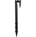 28PCS Soaker Hose Stakes Garden Hose Stake Hose Holder Stake Hose Guide Stake Water Hose Stake1/2inch 1/4inch 5/32inch Black