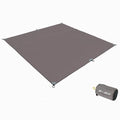 Waterproof Camping Tent Trap, 0.88 Lbs Ultralight Tent Footprint, 210T Compact & Lightweight Tent Ground Tarps for Hiking, Backpacking, Hammock - Storage Bag Included - size: 210T-L