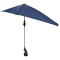 Sport-Brella Versa-Brella SPF 50+ Adjustable Umbrella with Universal Clamp - color: Dark Blue, style: REG