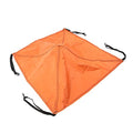 Simhoa 22x22inch Canopy Replacement Top Cover Canopy Awning Tarp, Waterproof Canopy Top for Outdoor Garden Patio Camping Pavilion Sun Shade, Orange
