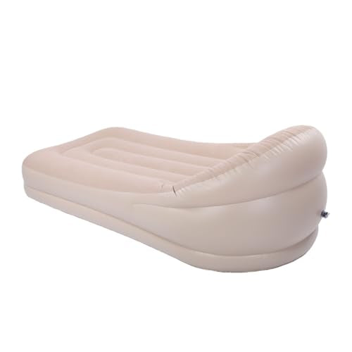 Luocute Inflatable Lounger, 200x90x60cm Wide Automatic Inflation Air Sofa with Built in Pump, Portable Blow Up Couch for Camping Outdoor Home Relaxation