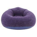SOLUSTRE Inflatable Bean Bag Chair Portable Lazy Sofa Quick Setup for Living Room Bedroom Camping Includes Inflatable Pump and Compact Design for