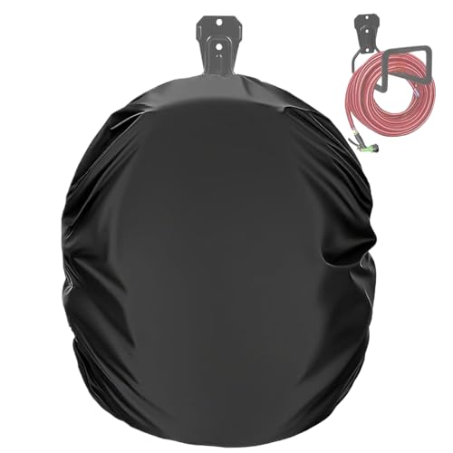 Hose Cover for Winter | Waterproof Dustproof Sun-Proof Protector - Adjustable Garden Hose Holder Cover - for Backyard Farm Outdoor House Balcony Lawn Patio Gardener Farmer