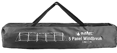 Windbreaker Wind Privacy Screen Camping Blocker 5 Panel Garden Beach Wind Shield 5ft High x 27.4ft Long (1 Forest Green) - color: 1 Forest Green