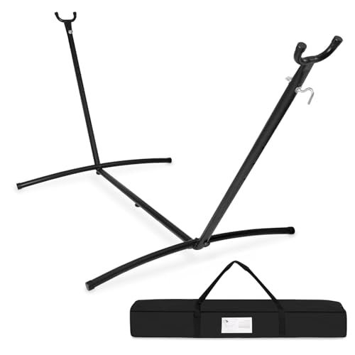 Hammock Stand Portable Heavy Duty Hammock Stand Portable Steel Stand Only for Outdoor Patio or Indoor with Carrying Case (No Hammock) - color: No Hammock