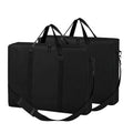 SIRUITON 2Pack Folding Table Storage Bag Fits 6FT, Portable 600D WaterProof Carry Bag for Folding Picnic/Camp Tables with Reinforcing Plate & Shoulder Strap, 36" D x 30" W x4.5 H - size: 2pack - 6ft Folding Tables Bag