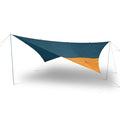 Kelty Noah’s Tarp Sun Shelter and Multi-Use Awning Rainfly, Portable Canopy UV Protection, Waterproof + Durable, 3 Sizes for Customized Pitch (12ft) - size: 12 Feet