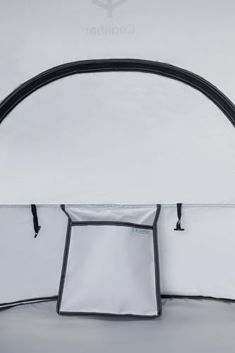 Instant Beach Tent - UPF 50+ Sun Protection - Soltent in Silver