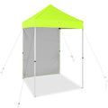 EAGLE PEAK Pop up Canopy 5x5, Outdoor Portable Canopy Tent with One Removable Sunwall, Carry Bag Included, Neon Green - color: Fluorescent Green