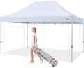 MASTERCANOPY Pop Up Canopy Tent 10x15 Instant Shelter (White) - color: White, size: 10x15