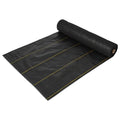 Dewitt Pro-5 Weed Barrier Fabric 5 oz, 4 x 250 Feet – Heavy-Duty Woven Landscape Ground Cover Mat for Raised Garden Bed, Greenhouse Gardening, Outdoor Landscaping, and Commercial Planting - size: 1 Pack, style: 4' x 250'