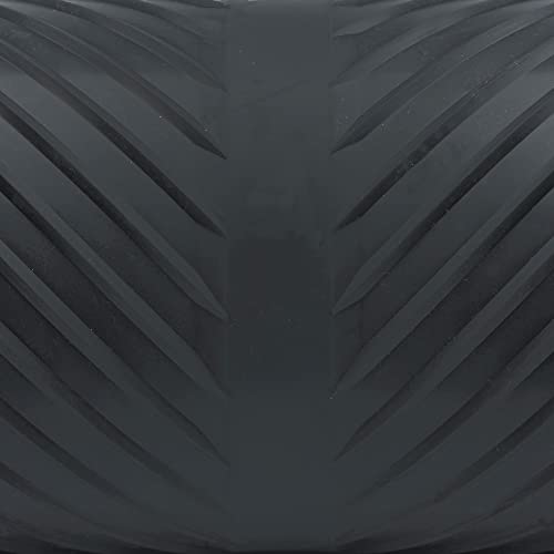 CLIMATEX Indoor/Outdoor Rubber Runner Mat, Door Mat For Floor Protection, 27" X 10', Black (9A-110-27C-10) - size: 120"L x 27"W x 0.1"Th