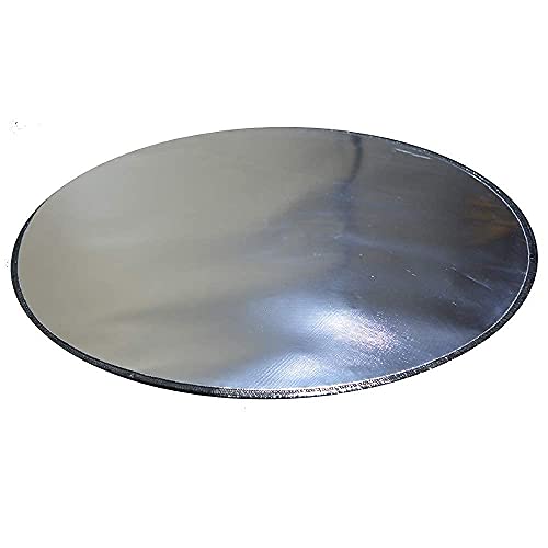 Newtex FirePad Deck Protector - Perfect for Fire Pits, BBQ, Smokers, Grills - Protects Porch, Patio, Deck, Wood, Grass, Stone, Composite from Burns - Heat Resistant Fire Pit Mat (36") - size: 36 inch