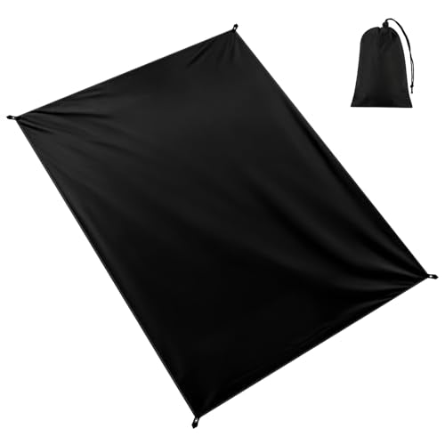 Tent Footprint, Waterproof Camping Tarp, 87" x 59" Ultralight Tent Floor Mat with Storage Bag for Outdoors Ground Camping Hiking Backpacking Beach