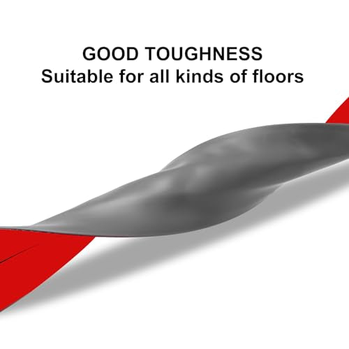 20Ft Floor Cord Cover Gray Silicone Cable Protector Easy to Install Wire Organizer and Hider for Home, Office, Garage (Gray-6m) - color: Silicone-Gray, size: 20Ft