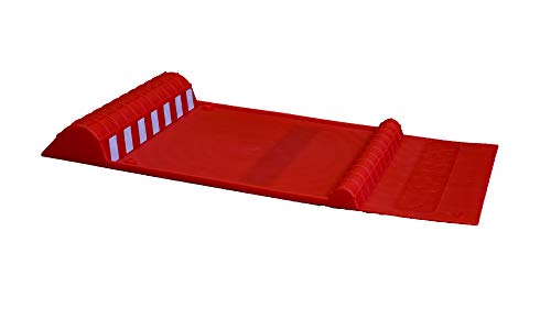 Maxsa 37359-RS Park Right 21" x 11" x 2" Parking Mat, Red, Amazon Exclusive - color: Red, size: 1-Pack