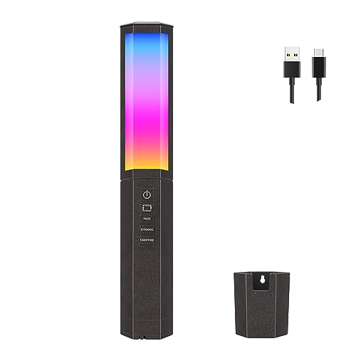 BIGMONAT Camping Lantern , Outdoor Emergency Light ,USB Rechargeable Flashlights,Flicker Flame Mood Decorated Light with 4 Modes ,4000mAH Power Bank for Hiking,Party,Camping ,Fishing ,Searching