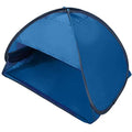 Beach Sun Shelters,Instant Sun Shade Canopy Head PopUp Canopy Automatic Shade Tent for Camping Hiking Picnic Portable Sun Shelter Windproof Waterproof with Mobile Phone Stand - color: Blue-Waterproof-27.5in