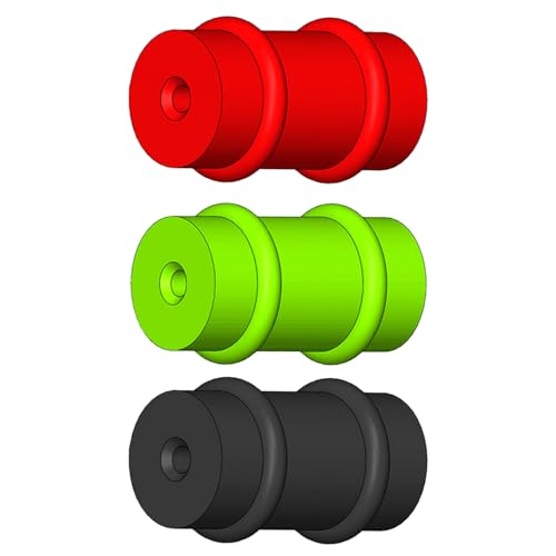 10Pcs Bikes Cable Protections Mountain Bikes Brake Shifter Cable Sleeve Brake Housing Protectors Rubber Cable Sleeves - color: Red