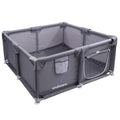 Whelping Box for Dogs and Puppies, 48×48×18 in Whelping Supplies with Waterproof Whelping Pad for Medium Small Dogs - style: 48×48×18in