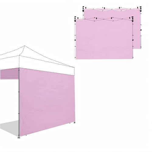Joramoy Canopy Tent Sidewalls for 10×10 Pop Up Canopy, 3 Pack Instant Canopy Sunwall, Waterproof and UV Protection Canopy Shade Wall, Straight Leg Canopy Sidewalls 3 PCS Only(PinkPurple) - color: PinkPurple, size: 10×10