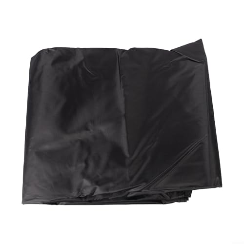 Camping Tent Footprint Bathtub Floor Cloth 210D Oxford Waterproof 4000mm Ground Sheet with Pegs and Storage Bag for Hiking Picnic Beach Outdoor Use, Black(200x80cm) - color: 200x80cm
