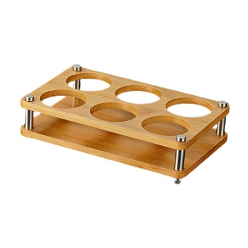 Glass Holder, Wine Drinks Cup Storage Carrier, Drink Cup Storage Holder, Glasses Organizer, S 6 Hole - color: S 6 Hole