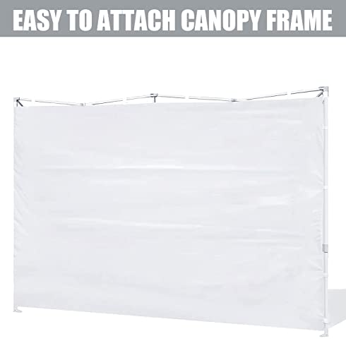 SCOCANOPY 2PCS SideWall with Window for 10x10 Canopy Frame (10X10, Sky Blue) - color: sky blue, size: 10X10