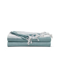Cotton Turkish Beach Towel with Towels Oversized 36"x72" Pool Absorbent Extra Large Quick Dry Sand Travel Towel (Green, 2 Pack) - color: Green, size: 2 Pack