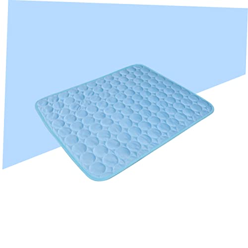 BESPORTBLE House 62x50cm Pet Cool Mat Summer Cooling Beds Soft Material Breathable Heat Dissipation Pad for Dogs Cats - size: 62*50*0.3cm