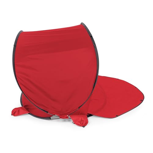 ONIVA - a Picnic Time Brand - Manta Portable Beach Tent - Pop Up Tent - Beach Sun Shelter Pop Up, (Red) - color: Red