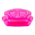 Inflatable Sofa Blow UP Chairs Couch Lounger Portable Air Inflatable Couch Inflatable Double Person Sofa for Indoor Living Tent Camping Outdoor Activities (Red)