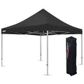 Extreme Canopy Commercial Heavy Duty Aluminum Instant Popup Canopy Tent (Black, 13ft x 13ft) - color: Black, size: 13ft x 13ft