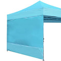 ABCCANOPY Instant Canopy SunWall 10x10 FT, 1 Pack Sidewall Only, No Frame or Top, Sky Blue - color: Sky Blue, size: 10x10